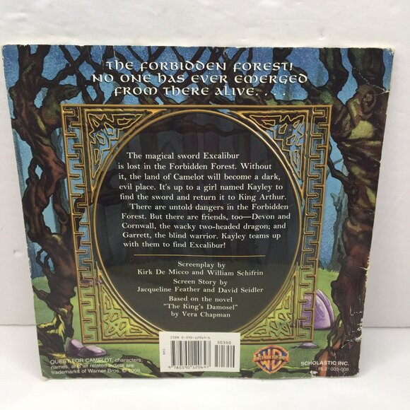 Lot 4 Kids Books Quest Camelot 3 Billy-Goats Gruff Haunted House Christmas Carol - Picture 11 of 14